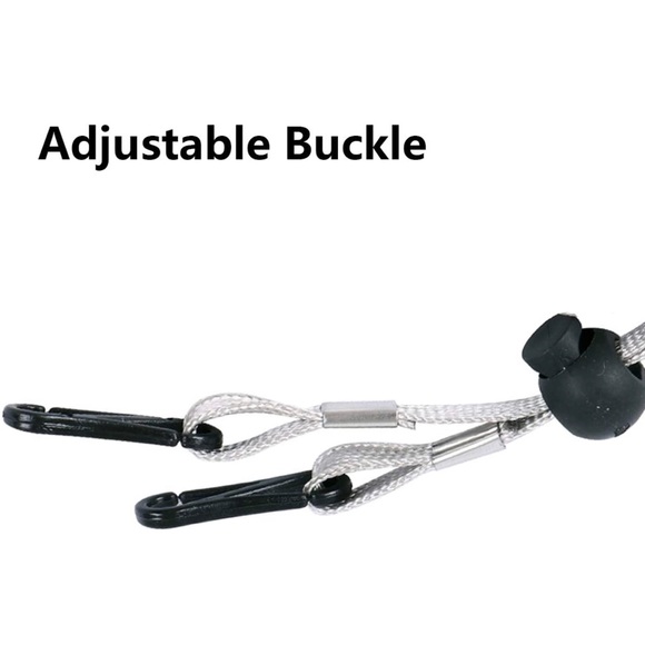 10 Pack - Adjustable Length Face Covering Lanyard - Picture 2 of 3